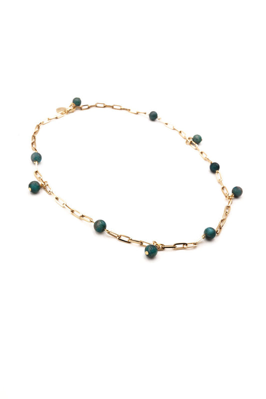 Apatite charms necklace