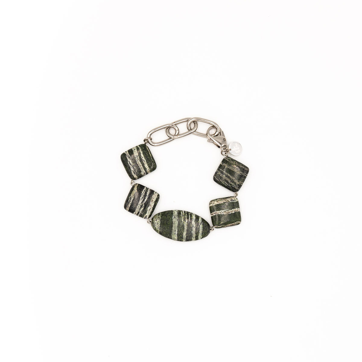 Serpentine Chrysotile bracelet