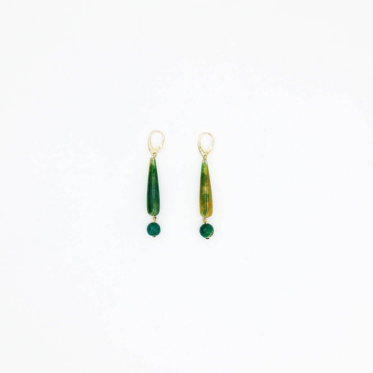 Emerald Green Earrings